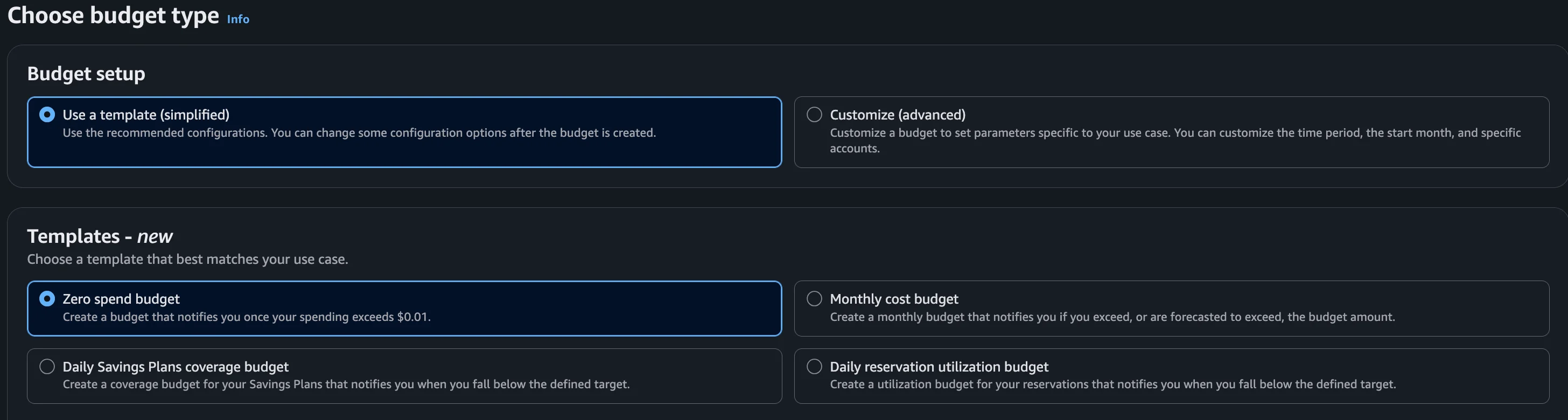 AWS Cost Anomaly Detection dashboard
